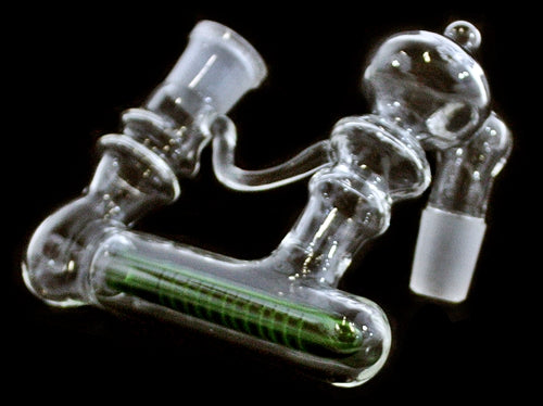 2ct 5" 19-19 Green Martian Inline Ashcatcher