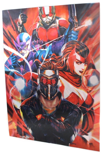 3ct Lenticular 3D Image Holographic Poster - Avengers