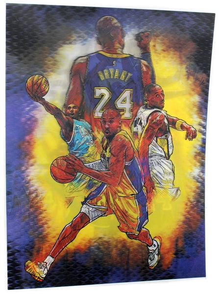 3ct Lenticular 3D Image Holographic Poster - Kobe