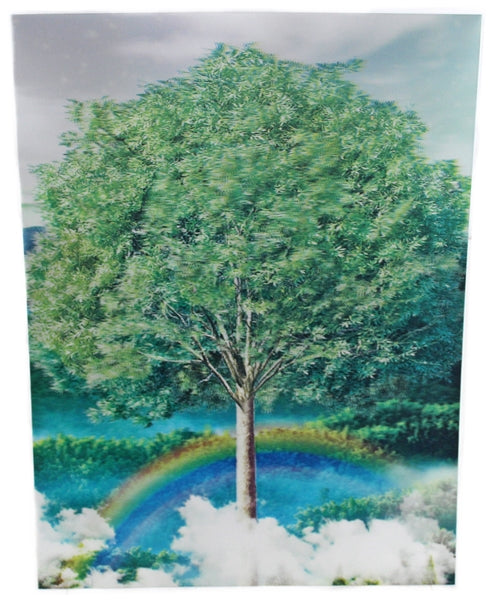 3ct Lenticular 3D Image Holographic Poster - Tree Seasons