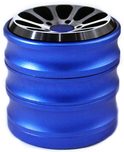 Chromium Crusher 2.1" CNC Rim 4pc Magnetic Tobacco Grinder
