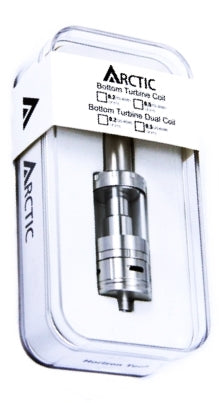 Horizon Tech Arctic Sub Ohm Tank Bottom Turbine Dual Coil Atomizer
