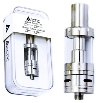 Horizon Tech Arctic Sub Ohm Tank Bottom Turbine Dual Coil Atomizer