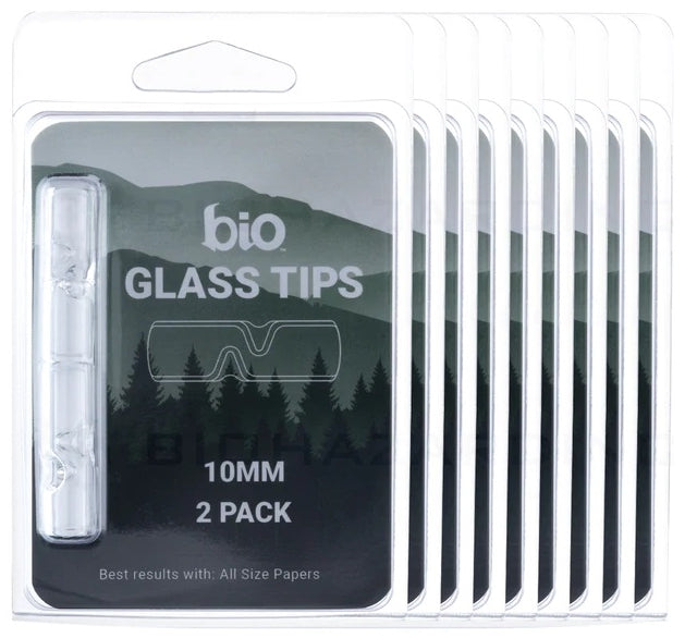 20ct Bio Glass Tips - 10mm 2pk