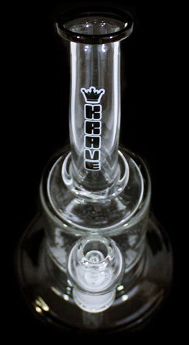 10" Krave Glass Honeycomb Frit 14mm Oil Rig