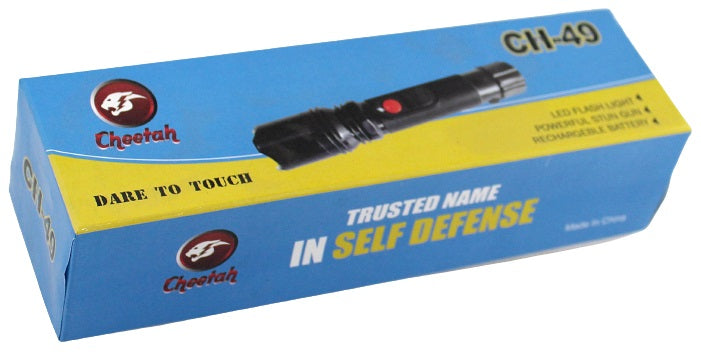 Cheetah Flash Light Stun Gun CH-49