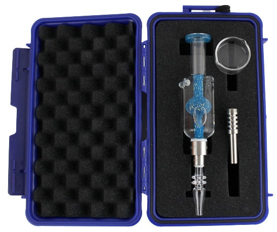 Dr Hemp - Glycerin Filled Quartz Glass Nectar Collector with Case