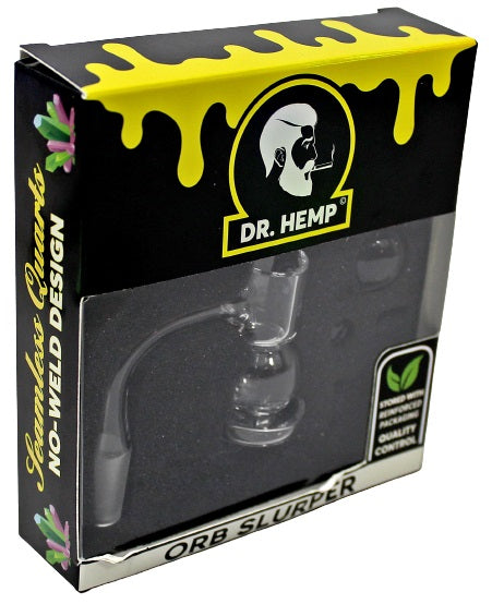 Dr Hemp Premium Quartz Banger Set - Orb Slurper