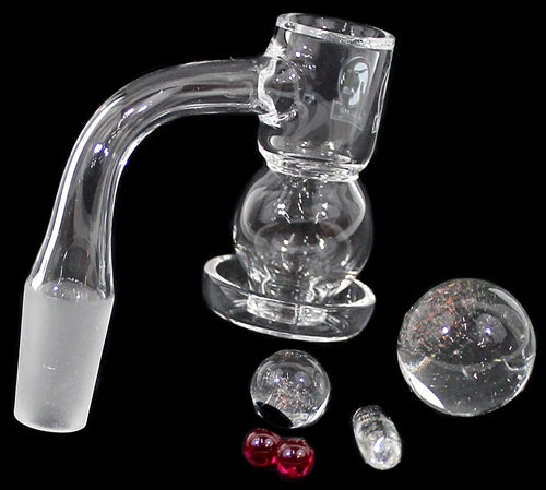 Dr Hemp Premium Quartz Banger Set - Orb Slurper