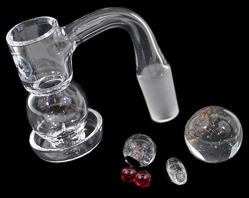 Dr Hemp Premium Quartz Banger Set - Orb Slurper