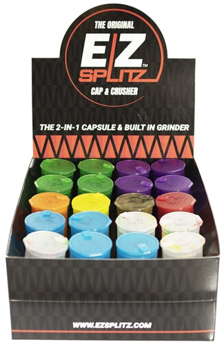EZ Splitz Cap and Crusher 20pk - Poptop Grinder