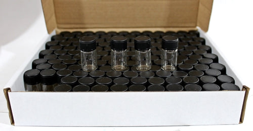Screw Cap Glass Vials - GV2 - 144pk - 2.5ML