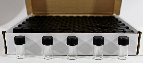 Screw Cap Glass Vials - GV2 - 144pk - 2.5ML