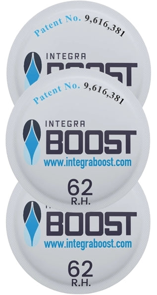 100ct Integra Boost Humidity Packs - Round - 62% - 51mm