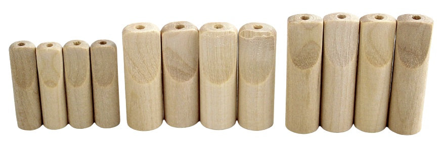 Just Da Tips Wooden Tips 18pk