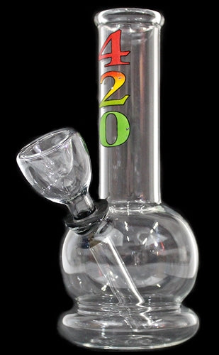 5" 420 Baby Bubble Bubbler Water Pipe Assortment