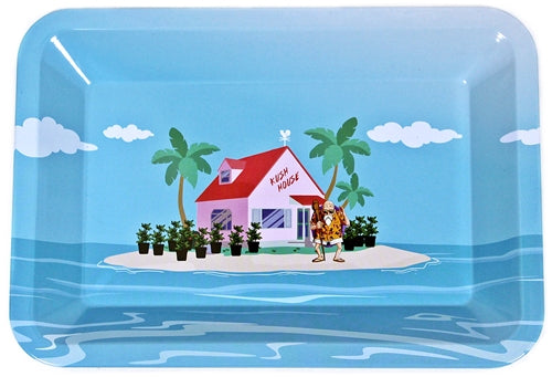 Mini Metal Rolling Tray - Master Roshi Kush House