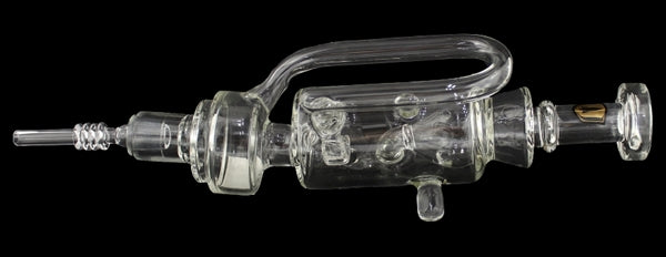 12" Stratus Glass Neutrona Wand Nectar Collector Recycler