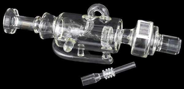 12" Stratus Glass Neutrona Wand Nectar Collector Recycler