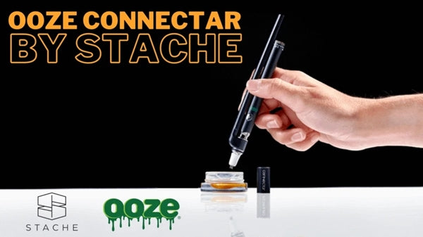 Ooze x Stache ConNectar - 510 Thread Nectar Collector Attachment