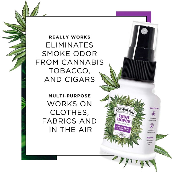 Poo-Pourri Pot-Pourri Smoke Odor Eliminator Spray - High Hopes 12pk