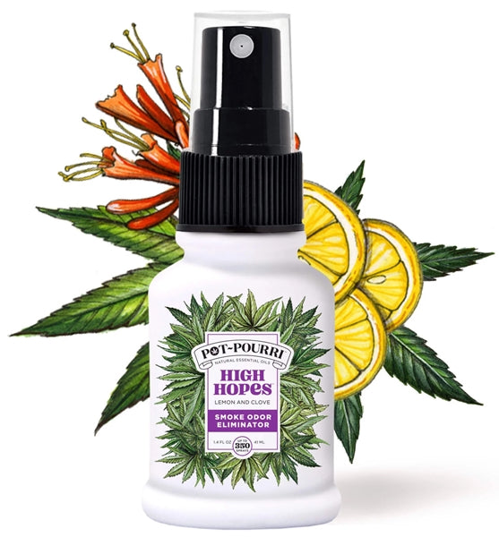 Poo-Pourri Pot-Pourri Smoke Odor Eliminator Spray - High Hopes 12pk