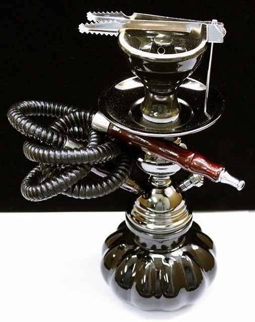 9" Ram 1 Hose Pumpkin Hookah