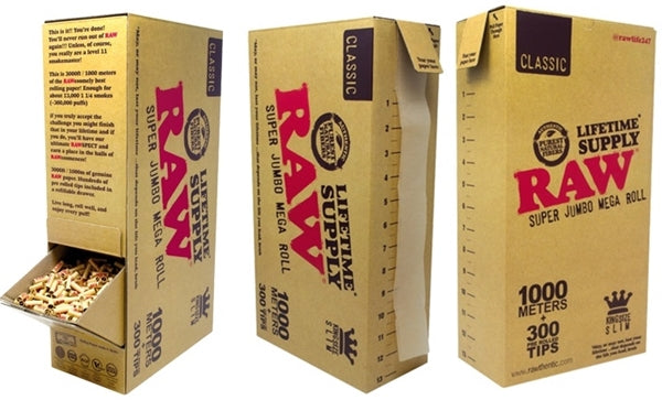 RAW Classic Super Jumbo Mega Roll