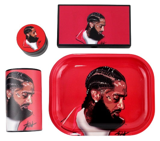 Rolling Station Smoking Gift Set - Nipsey Red