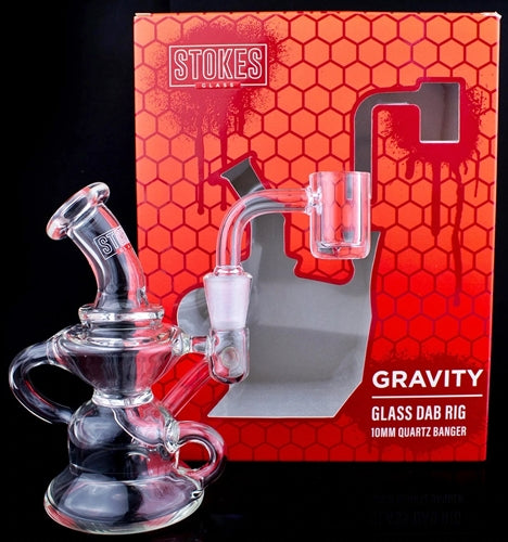 Stokes Glass Dab Rig - Gravity