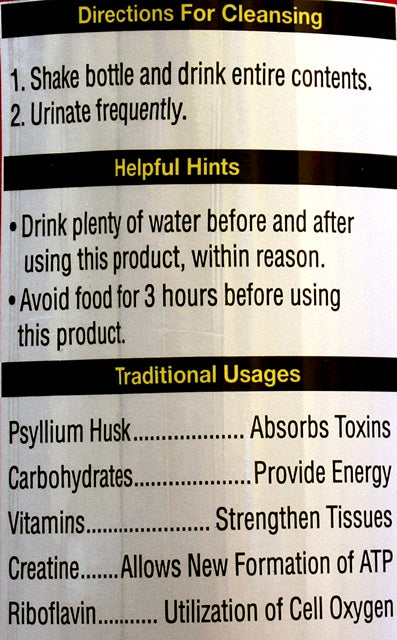 Strip Detox 32 oz Cleansing Liquid - Fruit Punch
