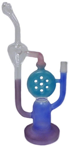 10" Thermo Swiss Perc Scientific Recycler 14mm Water Pipe