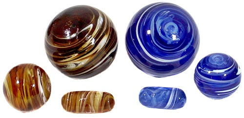 Pearl Marble Pill Set Assortment for Terp Slurper