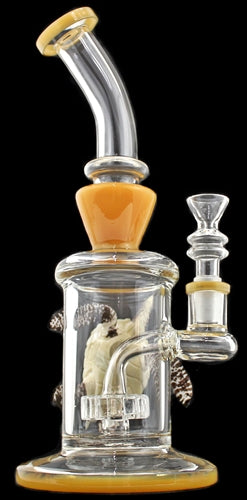10" Shower Perk Sea Turtle Art Water Pipe