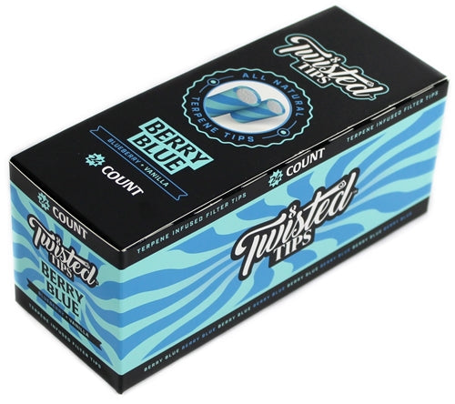 Twisted All Natural Terpene Tips - Berry Blue