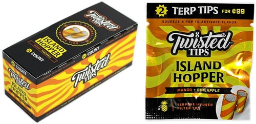 Twisted All Natural Terpene Tips - Island Hopper
