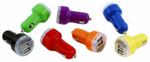 10ct Dual USB Car Charger Assortment