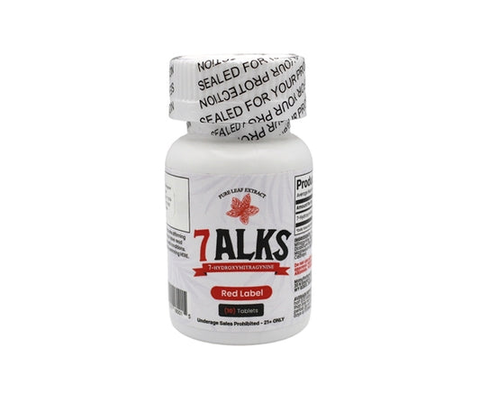 7ALKS Red Label 160mg 7-Hydroxy 10-Tablet