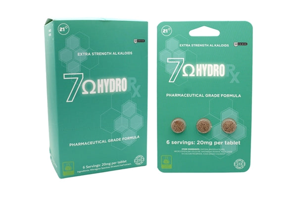 7-HydroRX Kratom Extract 60mg 3-Tablets