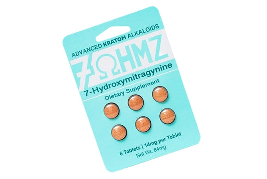 7ohmz Advanced Kratom - 6-Tablet