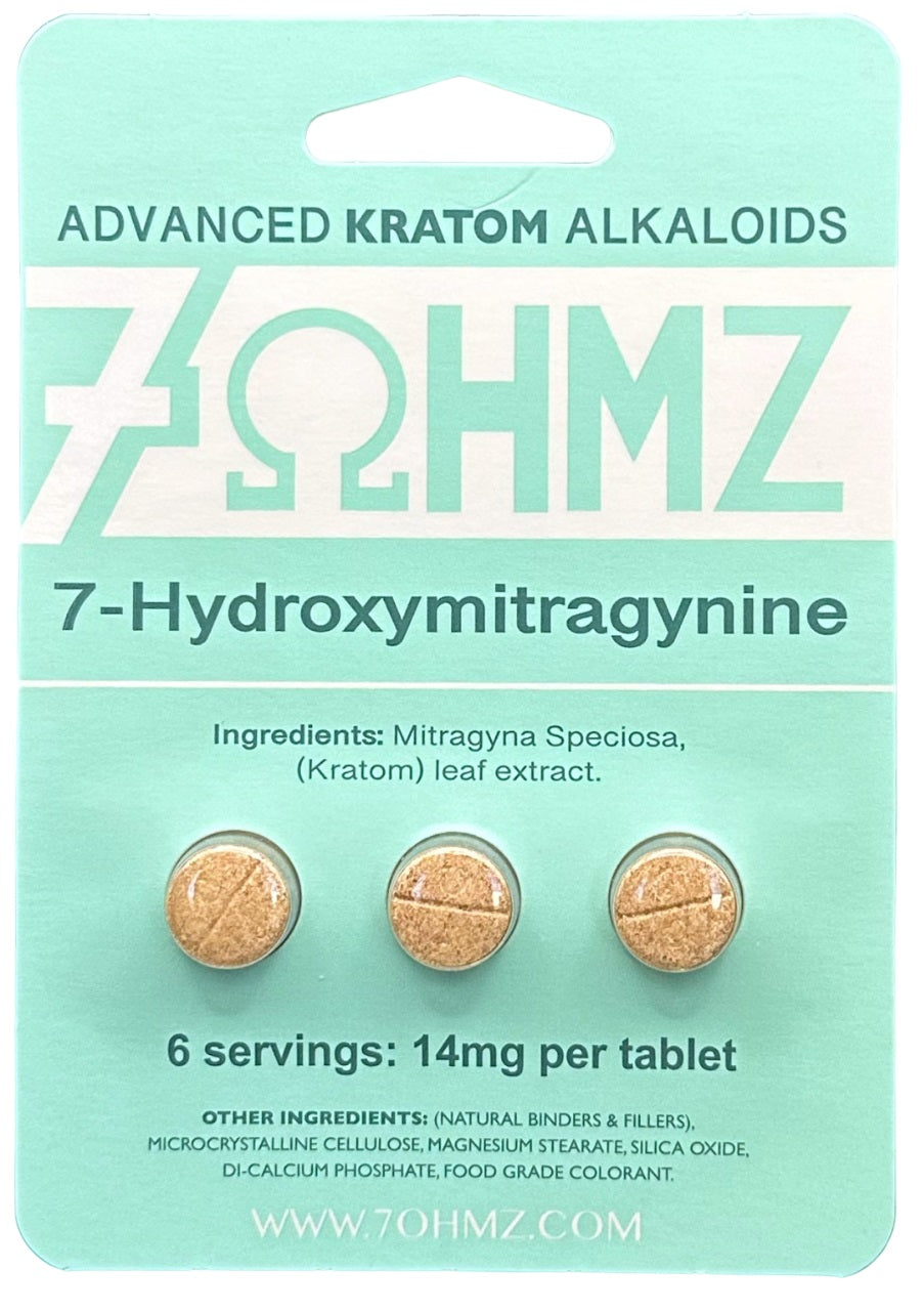 7ohmz Advanced Kratom - 3-Tablet