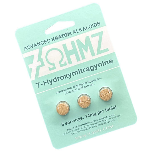 7ohmz Advanced Kratom - 3-Tablet