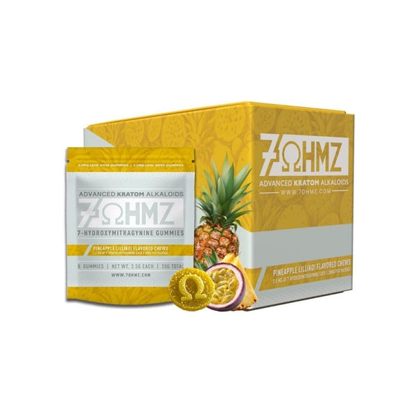 7ohmz 28mg 7-Hydroxy Gummies – Pineapple Lillikoi