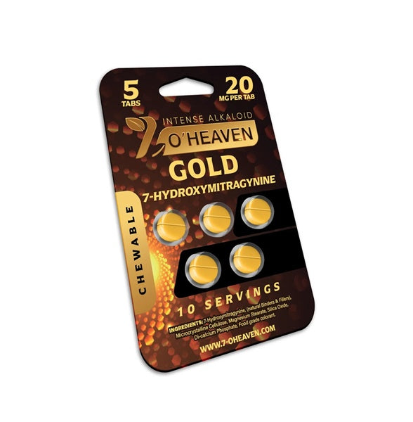 7 O’Heaven 20mg 7-OH 5-Tablet – Gold