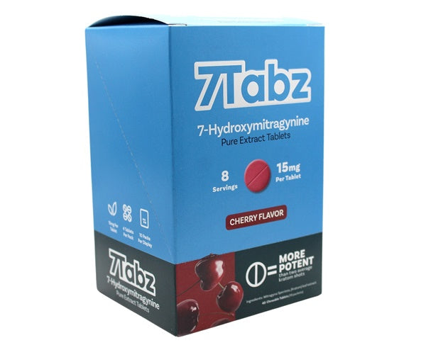 7Tabz 15mg 7-OH – Cherry Flavor – 4-Tablet