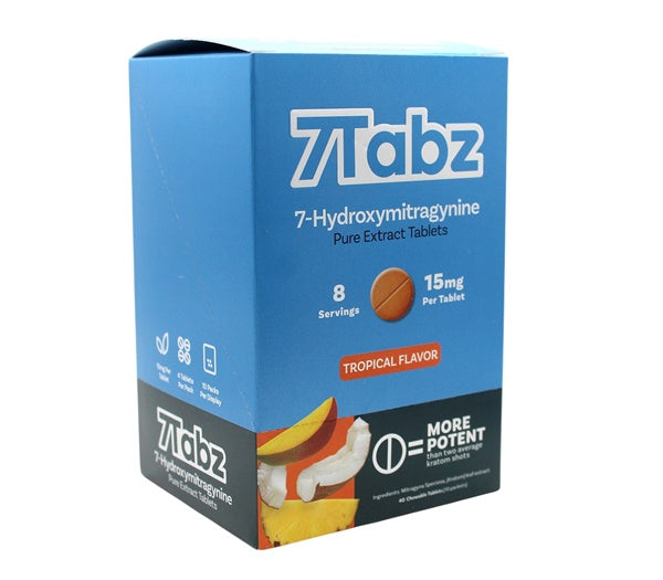 7Tabz 15mg 7-OH – Tropical Flavor – 4-Tablet