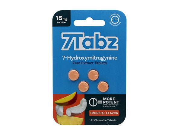 7Tabz 15mg 7-OH – Tropical Flavor – 4-Tablet