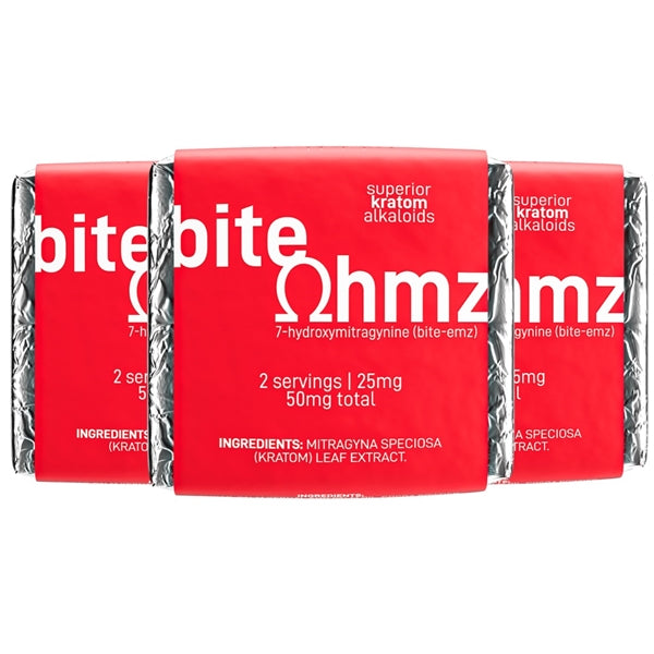 Bite Ohmz 7-Hydroxy Chocolate 50mg