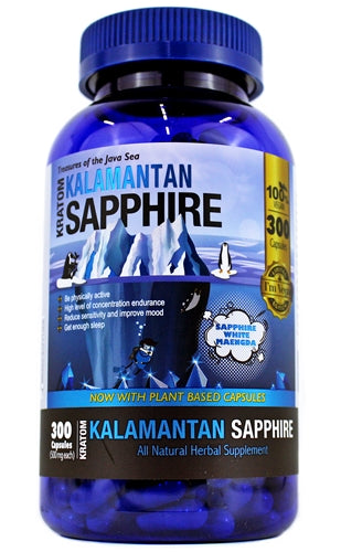 Bumble Bee Kratom - Kalamantan Sapphire 300Caps