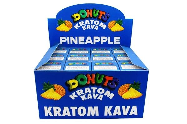 Donuts Kratom Kava 80mg MIT Pineapple 12pk